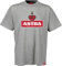 ASTRA Herren T-Shirt grau, Herren-Bekleidung, Baumwoll-Shirt mit auffälligem Frontprint, lässige Mode für Männer, (S)