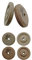 Smerigli per affettatrice compatibili con RGV, Sirman, Mistro, Fimar, Fama altre ø 40 - h 8 - foro 6