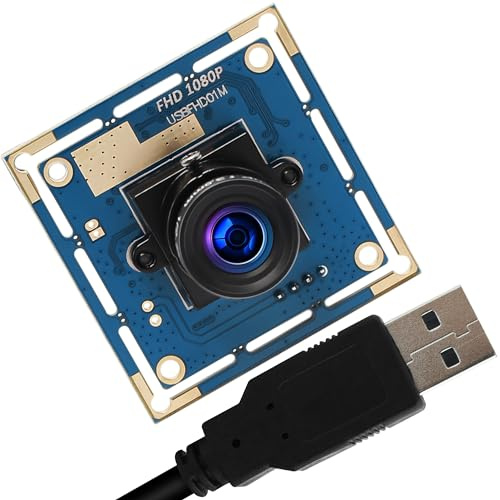 Camera USB 1080P Webcamera High Speed VGA 100fps Webcam 2 Megapixel USB with Camera with CMOS OV2710 Sensor 3.6mm Industrial Camera Module for PC,ATM,Robot,Mobile Phone,Kiosk (3.6mm)
