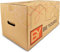 Be Yours Pack 20 Cajas Mudanza 50x30x30 cm + Cinta Adhesiva - Cajas de Cartón Muy Resistentes - 100% Recicladas - Fabricadas en España