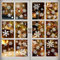 YULOONG Autocollants Statiques Amovibles pour Fenêtres de Noël - Père Noël, Arbre, Bonhomme de Neige, Flocon, Cerf - DIY Décoration Murale, Porte, Vitrine en Vinyle