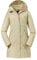 Schöffel Damen Parka Sardegna L, wind- und wasserdichte Regenjacke für Frauen mit praktischen Taschen, leichte Damen Jacke für Frühling und Sommer, humus, 38