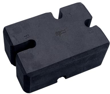 MuscleForge® Bankdrückblöcke, Bankdrücken Trainingsblock, Bankdrückbrett für Kraftdreikämpfer, Gewichtheber und Bodybuilder, zur Steigerung der Kraft beim Kraftdreikampf, Bench press block