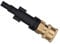 U/ D Pressure Washer Coupler 1/4 inch Connector Internal Thread Hose Pipe Adapter Snow Foam Lance Fittings Nozzle 1PCS (For Black Decker)