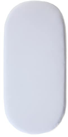 Clair de Lune | Micro-Fresh 2 Pack Fitted White Moses Sheets - SIZE: 30 x 66 x 9cm