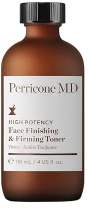 Perricone MD High Potency Face Finishing & Firming Toner 118ml - Rose-Scented Lightweight Toner – Exfoliates Dead Skin, Tightens & Reduces Enlarged Pores – Smooths & Refines Uneven Texture