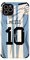 Slrioks MESSl Jersey Handyhülle Kreative Fußball Hülle für iPhone 11 Pro dünn, weich, Kunstleder, stoßfest