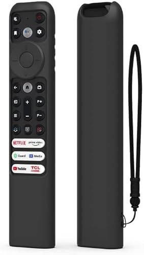 Custodia Telecomando in Silicone Compatibile con Telecomando TCL RC902V FMR5, Protettiva Guscio Telecomando per TCL 8K QLED Voice TV C935 C835 C735 C635 P635 X925 Series Remote Cover
