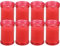 Langlebige Rot Votivkerzen für Rituale 9x6cm, Stumpenkerzen Dekorativ Geruchsneutral - 36 Stunden Verbrennung