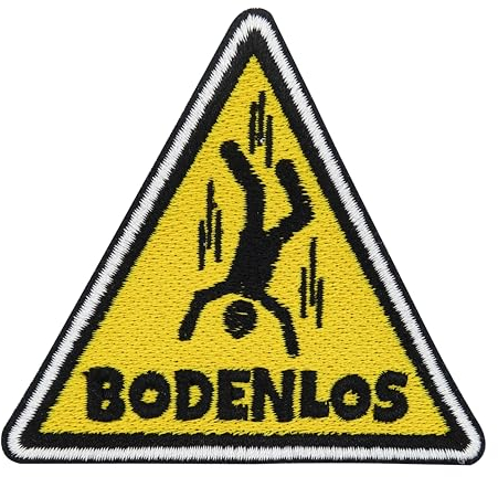 Finally Home Patch zum Aufbügeln - Bodenlos | Lustige Bügel Patches, Meme Bügelbild, Spruch Patches zum Aufnähen, Aufnäher Sprüche, Witzige Bügelbilder