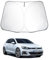 SKTU Parasol para Coche Compatible con V * W Golf 7 / Seαt Leon mk3 / Leon Cupra 5F Parasoles Coche Delantero Plegable con Protección UV