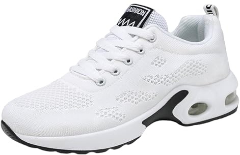 Qzeanxy Orthoback Schuhe Damen Cloudwalk Pro - Ergonomischer Schmerzlinderungs-Schuh Sneaker Orthopädische