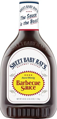 1 x Sweet Baby Ray’s Original BBQ Sauce, 1.13 kilograms | Sweet and Tangy Barbeque sauce, Perfect for Burgers, Ribs and Chicken