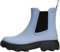 Tommy Hilfiger Donna Stivali in Gomma Rubber Rainboot con Tacco Quadrato, Blu (Brisk Blue), 40