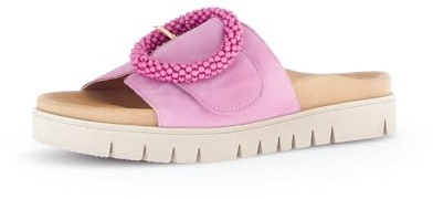 Gabor Damen Pantoletten, Frauen Slipper,Best Fitting,Sommerschuhe,sommerclogs,Sandalen,Freizeitschuhe,Schlupfschuhe,Soft pink,42 EU / 8 UK