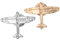 Holibanna Flugzeug Brosche Metall Anstecknadel Unisex Modernes Design Elegante Form Für Anzüge Hemden Jacken Reisemotiv Outfit Accessoire