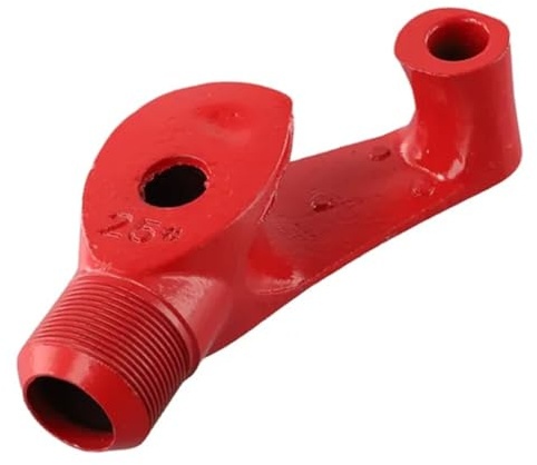 Quystetes Piegatubi manuale Preciso Tubo in acciaio rosso Strumento di piegatura Tubo Conduit Hand Bender- Facile da Usare Flessibile Pratico 25mm