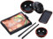 ERINGOGO 1juego Platos y Palillos Japoneses para Casa De Muñecas Accesorios De Cocina Miniatura Decoración Versátil para Escenas y Modelos Miniatura