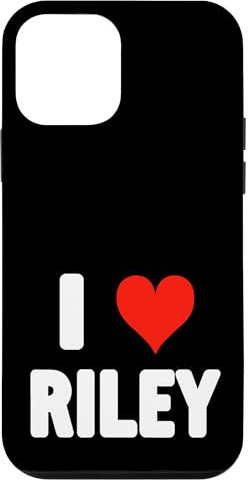 I Love Riley - Herz Hülle für iPhone 12 mini