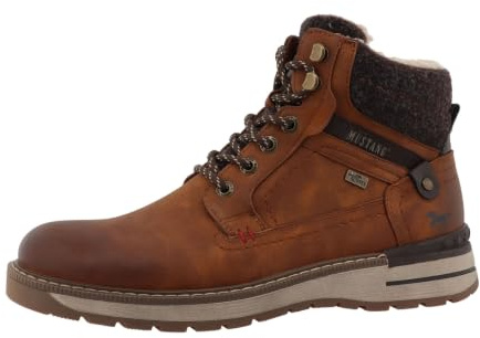 MUSTANG Herren Stiefelette Schnürschuh für den Winter 15M0011001