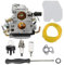 UYTGFO Adatto for motosega Husqvarna 235 235E 236 240 E for carburatore e filtro dell'aria Jonsered CS2234 CS2238. Filtro del tubo del carburante.