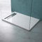 Mai & Mai Plato de Ducha Rectangular 80x120 cm Blanco | Acrílico de Diseño Moderno | Altura 5 cm | Antideslizante | Xetro04