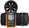Nktech Nk-w5 anémomètre numérique Vitesse du vent Mètre Débit d'air Volume ambiante avec écran LCD humidité de température USB Data télécharger rétroéclairage 9999 Compte et Tl-1 Tournevis