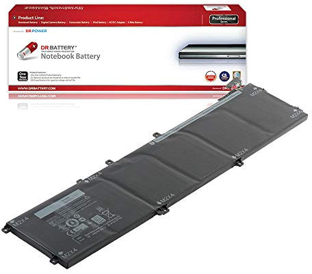 DR. BATTERY 6GTPY Battery Compatible with Dell XPS 15 9570 9560 9550 7590 Precision 5510 5520 Series 1P6KD 4GVGH 5XJ28 5D91C H5H20 (6GTPY / 97Wh)