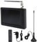 Portable TV 5 1080P Digital TV - Analog TV - ATV Viewing with Antenna, USB/TF Card/U Flash Disk Mini TV for Car and Outdoor Camping