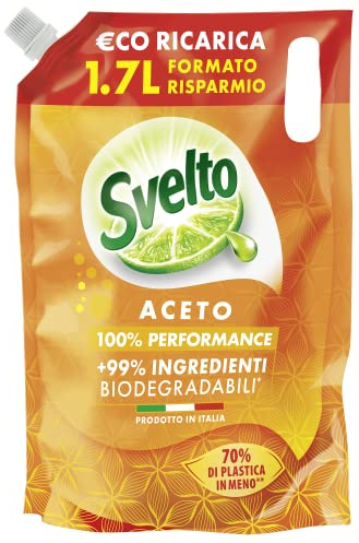 Svelto Eco Ricarica Detersivo Piatti A Mano Aceto 1x1.7l