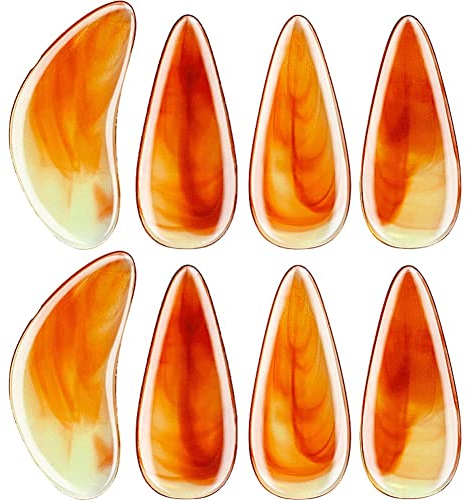 Guzheng Finger Picks 8pcs Chinese Zither Nails Musical Instrument Finger Picks Instrument Fingerzubehör