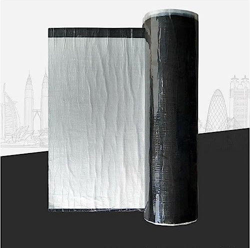 X1NGFU Bitumen Aluband Alu Folie Zur Reparatur,Reparaturband Dichtband,Selbstklebendes Wasserdichtes Klebeband Butyl Klebeband,für Dachleckage,Oberflächenriss,Fensterbankspalt (0.3x3m)