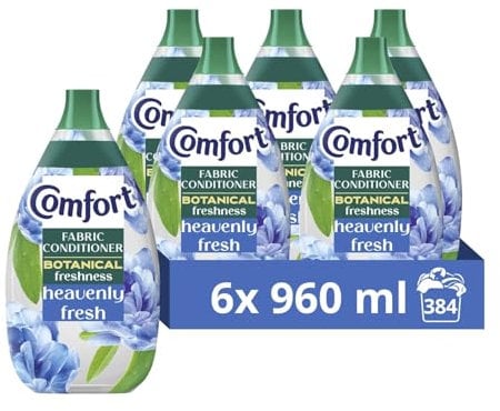 Comfort Botanical Fabric Conditioner Elixir Heavenly Fresh 960ml - Pack of 6