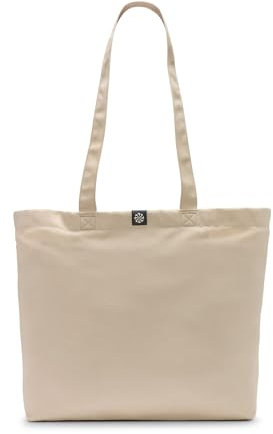 Nike Unisex NK HERITAGE TOTE 2.0 Rucksack, Oatmeal/Volt/Black, One Size
