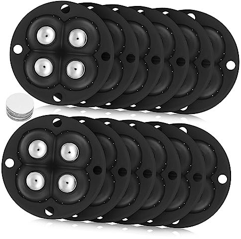 HOMOCONO Universal Mini Selbstklebende Lenkrollen 12 Stück Für Küche Und Schlafzimmer