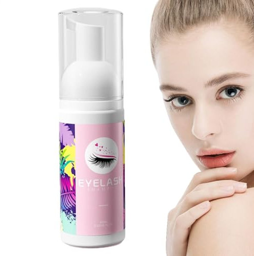 Agente de limpieza de pestañas, removedor de pegamento de pestañas, disolvente de extensión , eliminación rápida de adhesivo, fórmula no irritante, 60 ml, para salón, maquillaje y uso nupcial