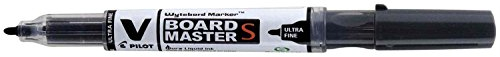 Pilot Whiteboard-Marker, 5 Stück, Schwarz