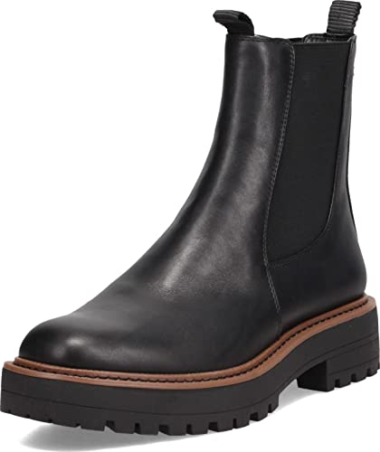 Sam Edelman Damen Laguna Chelsea-Stiefel, Schwarz, 38 EU