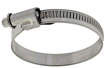 ToolNerds Schlauchschelle 12 mm breit Spannbereich Ø 170-190 mm, Edelstahl (W4), Silber