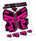 Aufkleber aus Vinyl, selbstklebend, Fox 34 Performance SC 2021 (Neon Pink)