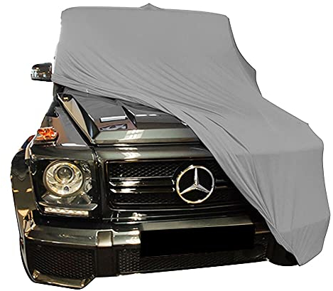 Star Cover Indoor Autoabdeckung kompatibel mit Mercedes-Benz G-Class Long Wheel Base SUPER Soft Stretch