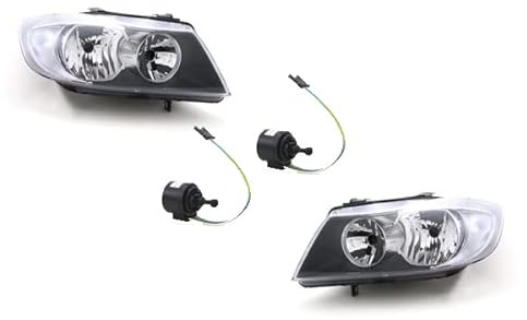 Johns, Scheinwerfer passend für BMW 3er E90 E91 05-08 H7 Links Rechts inkl Stellmotor