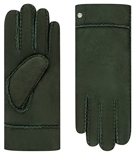 Roeckl Damen Helsinki Lederhandschuhe, Pine, 8.5