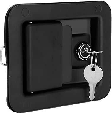 Leapiture Wohnmobil-Türschloss, Anhänger-Türschloss, Edelstahl mit 2 Schlüsseln, Ersatz für Anhänger, Wohnmobile, LKWs