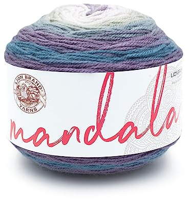 Lion Brand Yarn Mandala-Garn, 1 Packung, Snorks