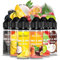 Belissia Shake and Make - Set-Exotisch | Hochdosiertes Lebensmittel Aroma 6x10 ml mit praktischer Schüttelflasche zum mischen. Zur Verwendung in Lebensmitteln