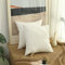 Set Kissen mit Füllung (60x80cm creme) Modell Mary Kordsamt gestreift creme, als Sofakissen, Couchkissen Dekokissen Zierkissen, Premium Füllkissen inklusive, weich & angenehm, Einzel