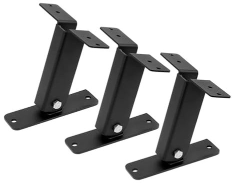 Aiciyimo 3PCS Patio Roof Riser Heavy Duty Pergola Brackets Kit Stainless Steel 304 Pergola Roof Riser Beam Brackets Adjustable