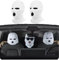 WOO LANDO 2er Set Kopfbedeckung Für Autositze | Auto Kopfstützenbezug | Universeller Auto-Kopfstützenbezug | kreative personalisierte lustige Mütze Für Autositz-Kopfbedeckung (White)