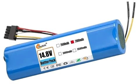 Paquete De Batería De 14,4 V Y 12800mAh, Compatible con CECOTEC Conga 3090, 3091, 3092, 1690, 1890, 2090, 2290, Accesorios For Robot Aspirador(28000mAh)